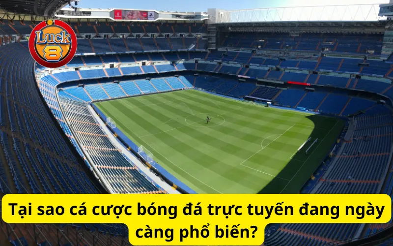 Tại sao cá cược bóng đá trực tuyến đang ngày càng phổ biến?